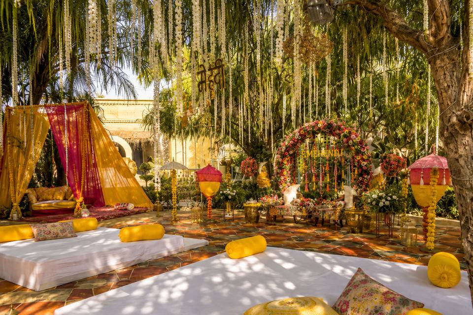 Haldi decor