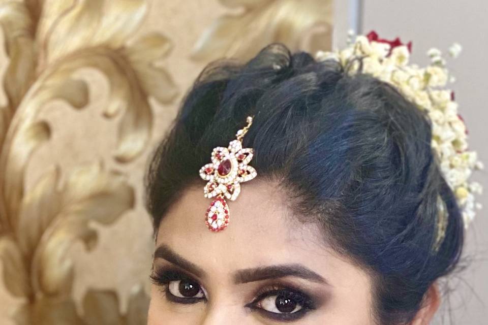 Bridal makeup