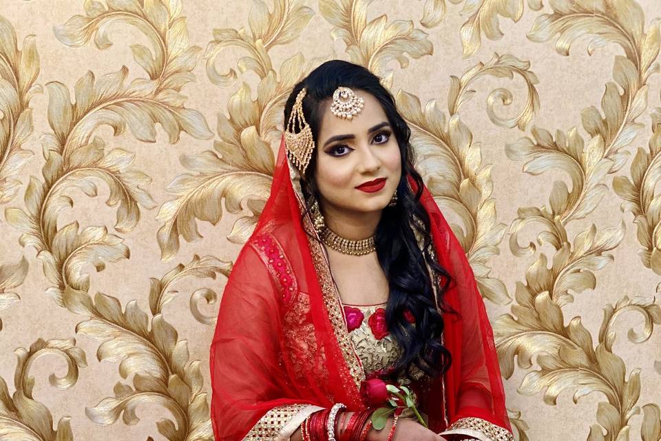 Bridal makeup