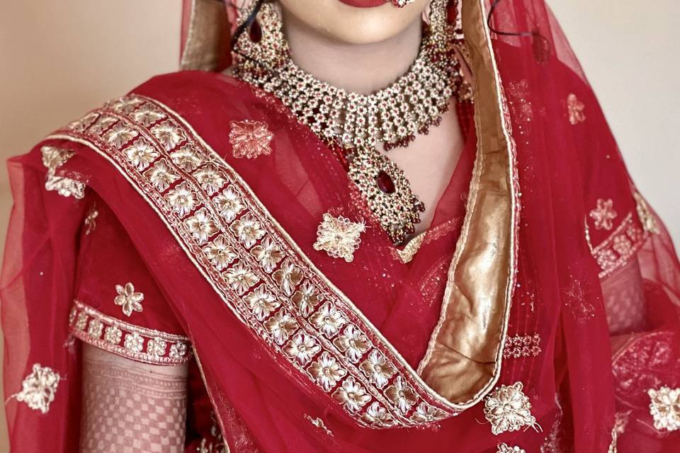 Bridal makeup