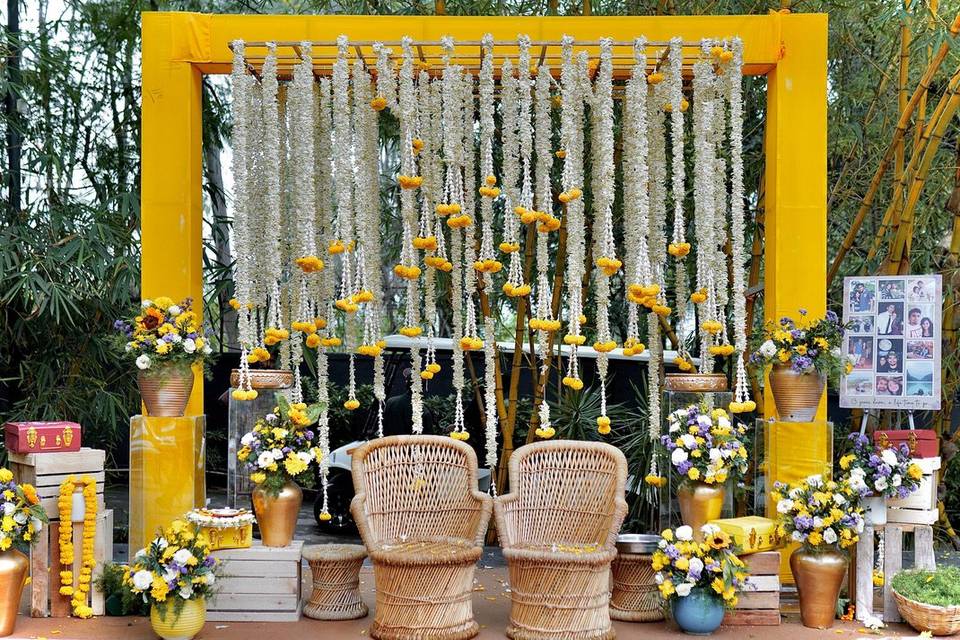 Haldi decor