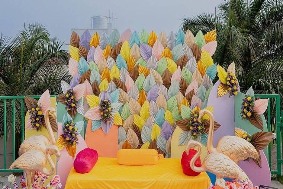 Haldi decor