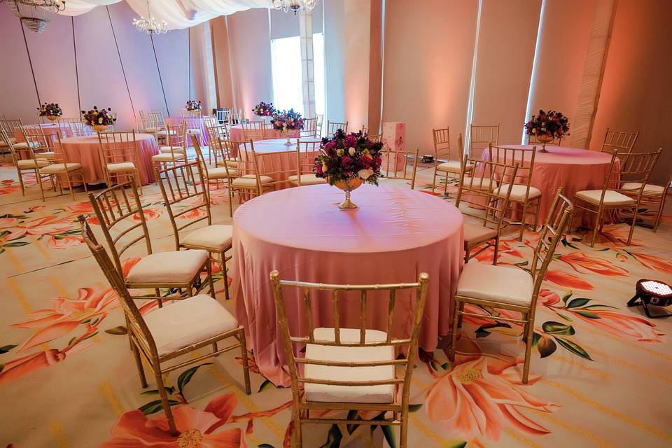 Banquet Hall- Wedding setup
