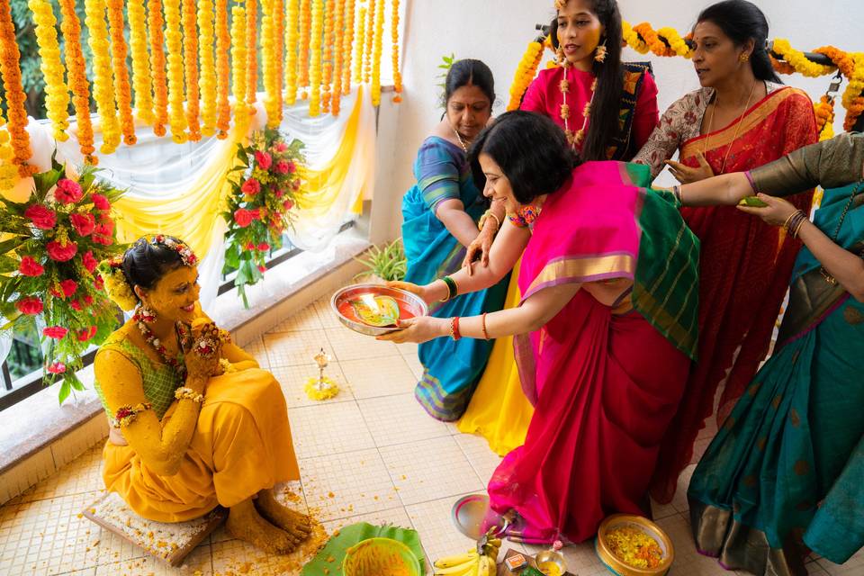 Sanjana's Haldi