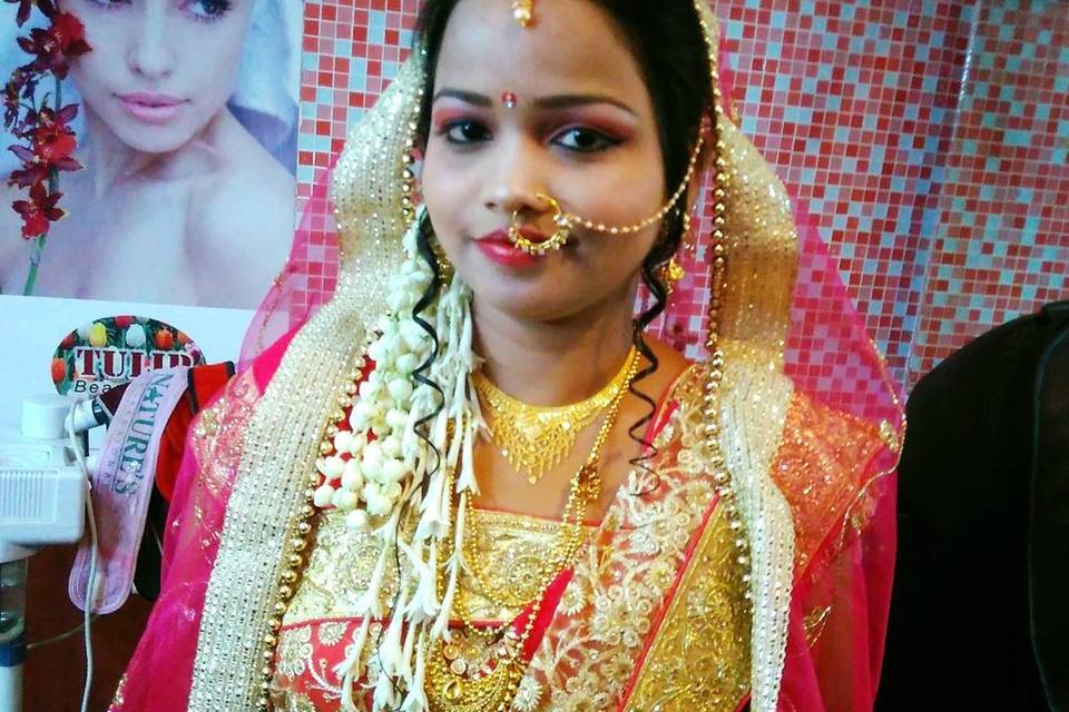 Bridal makeup