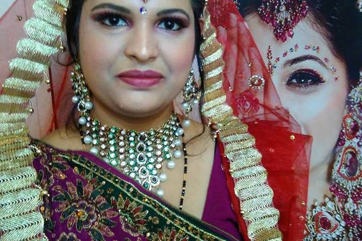 Bridal makeup