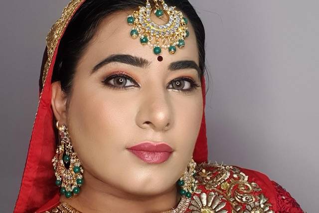 Bridal makeup
