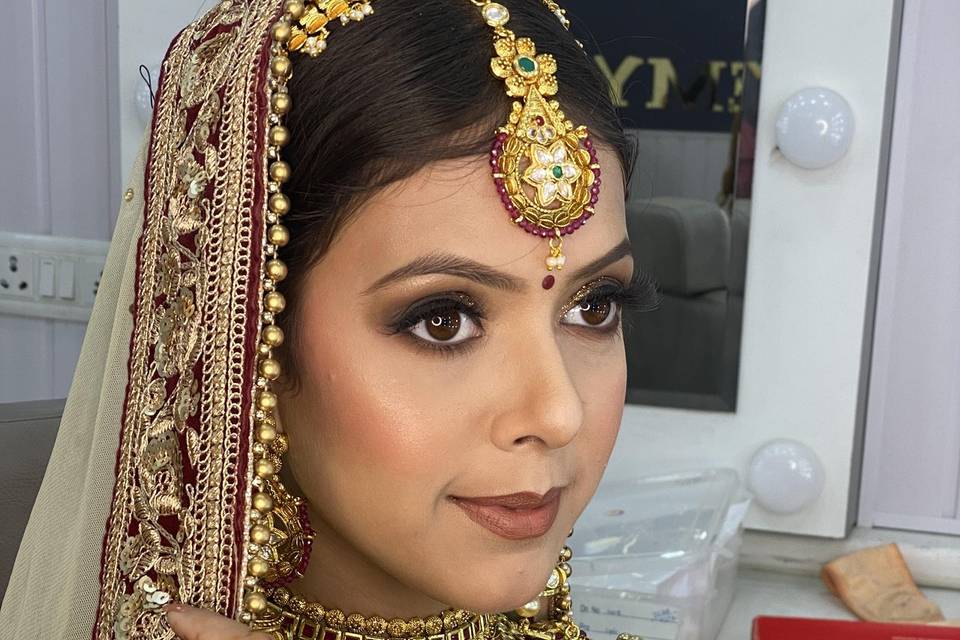 Bridal makeup