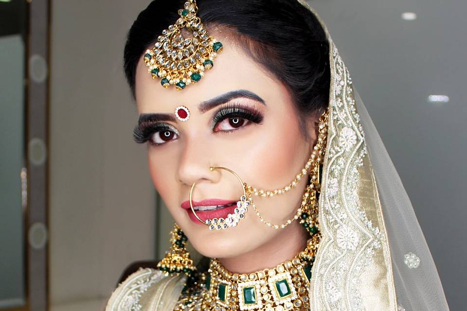 Bridal makeup