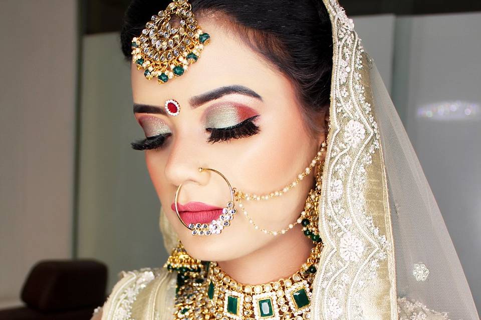 Bridal makeup