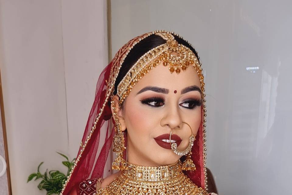 Bridal makeup