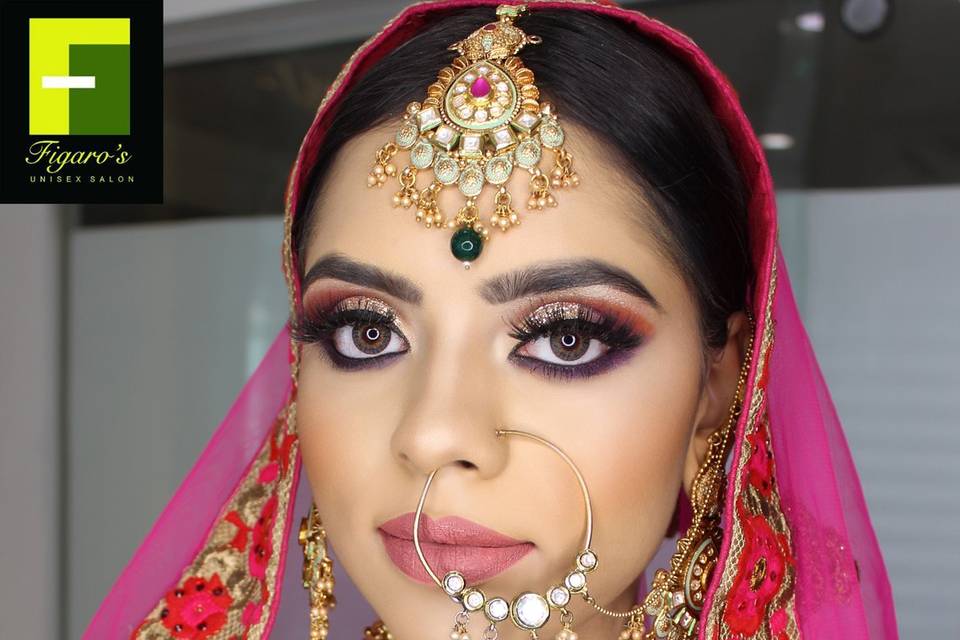 Bridal makeup