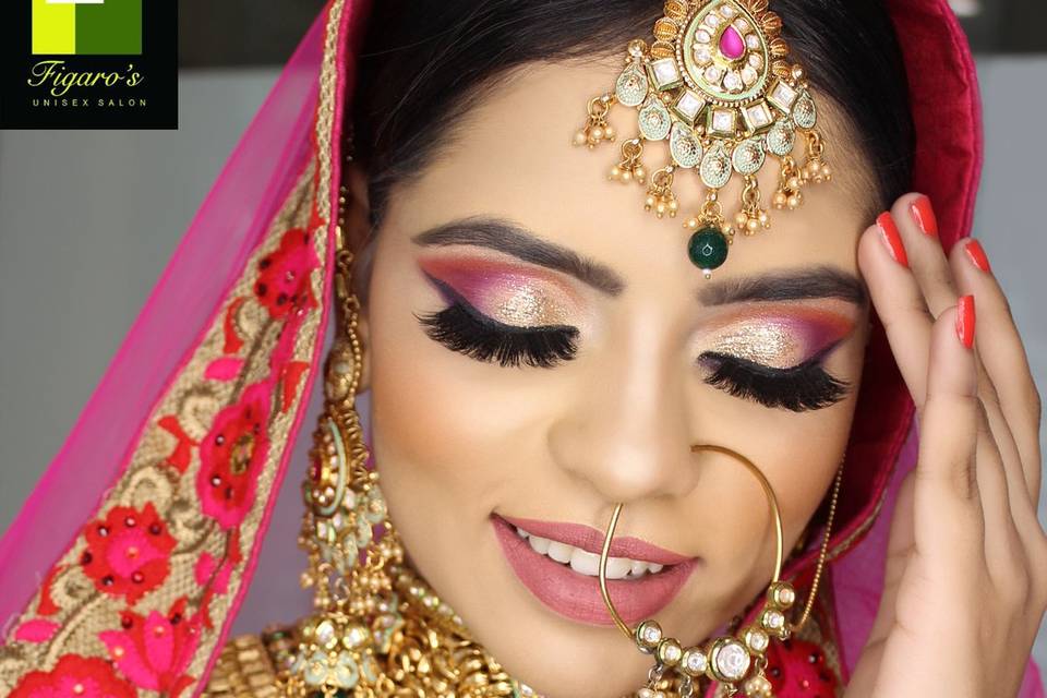 Bridal makeup