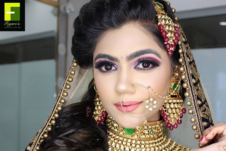 Bridal makeup