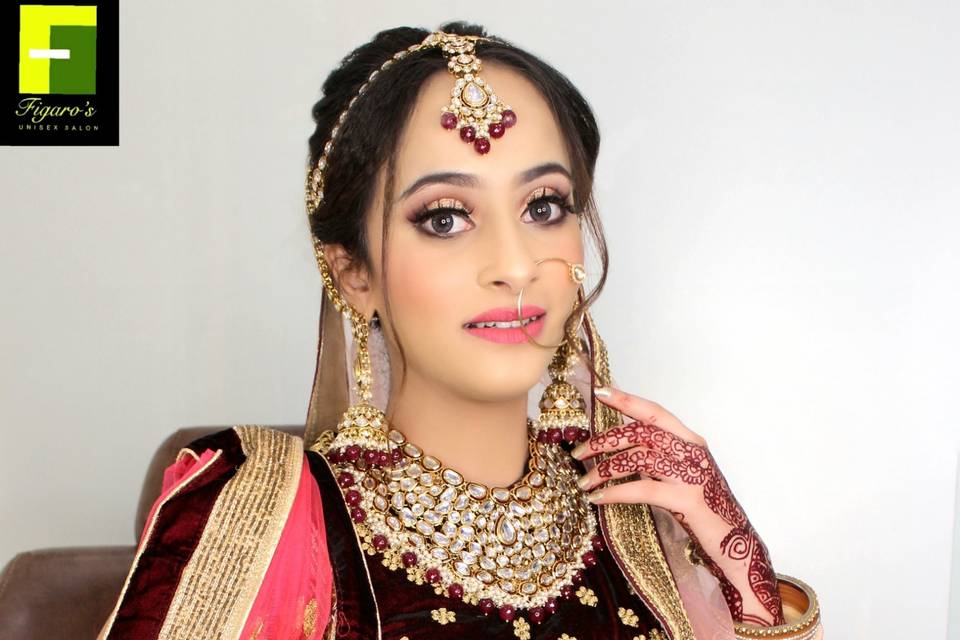 Bridal makeup