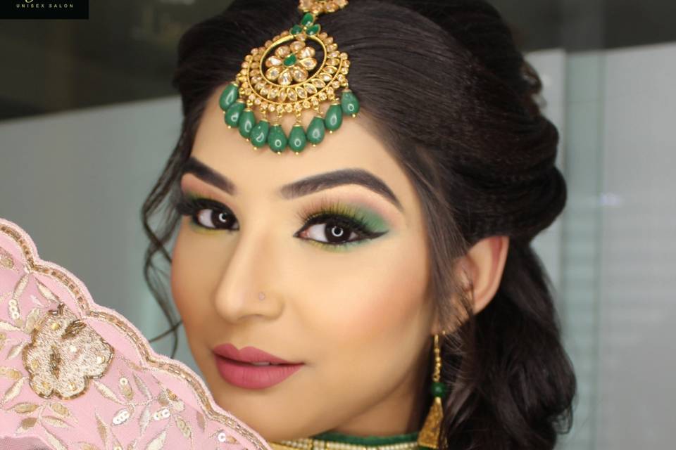 Bridal makeup