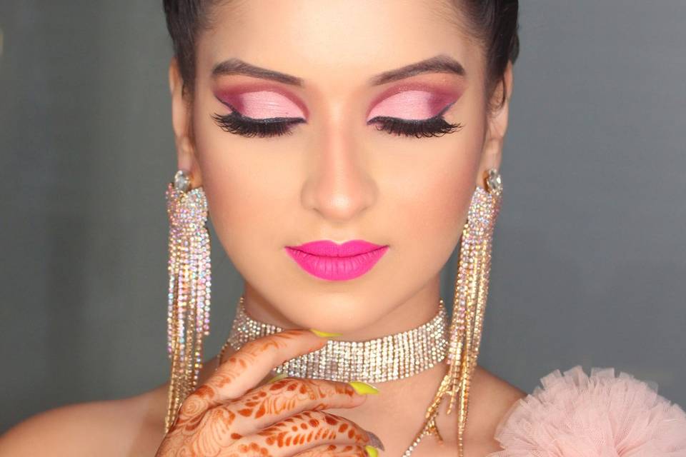 Bridal makeup