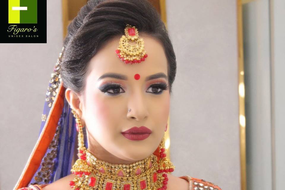 Bridal makeup