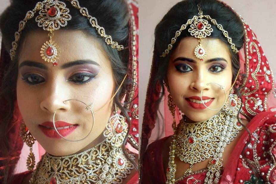 Bridal makeup