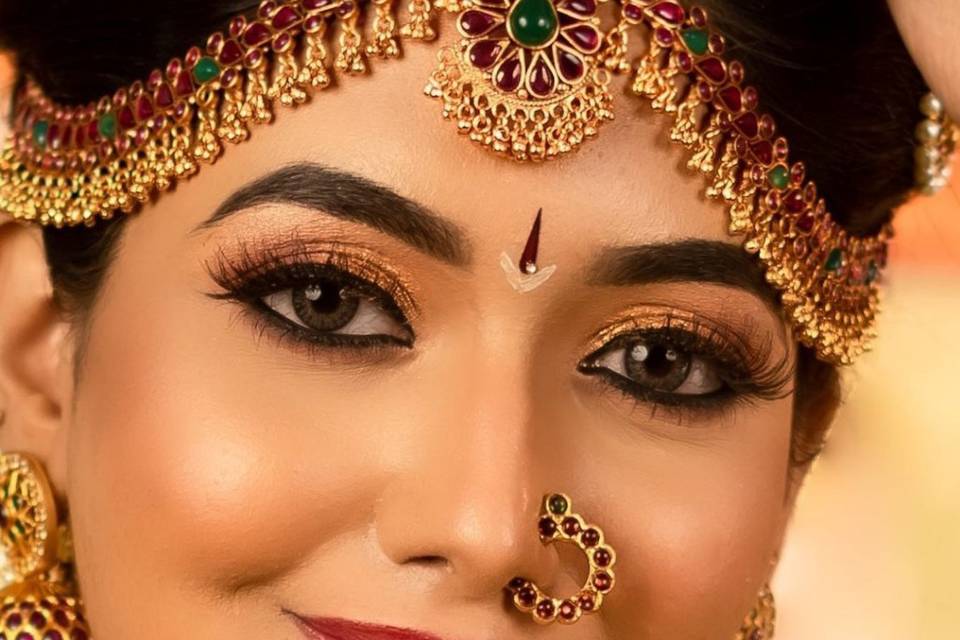Bridal makeup