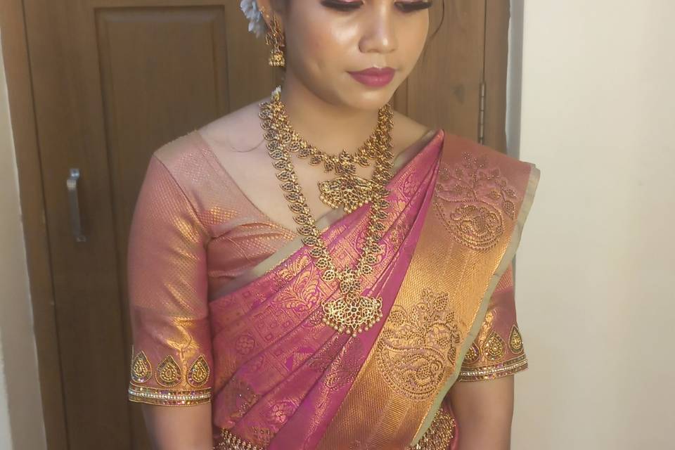 Bridesmaid makeup