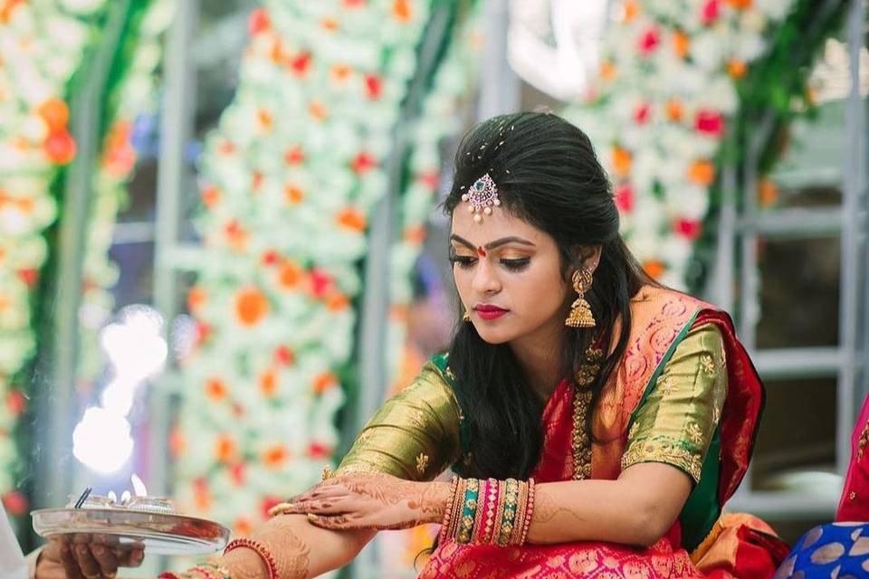 Bridal makeup