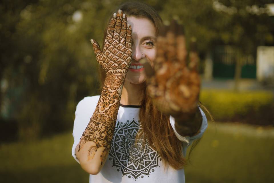 Mehndi photography