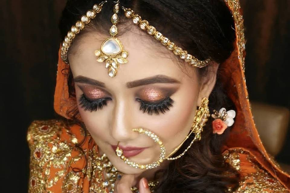 Bridal makeup