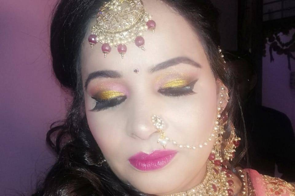 Bridal makeup