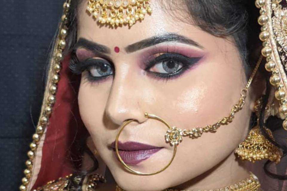 Bridal makeup