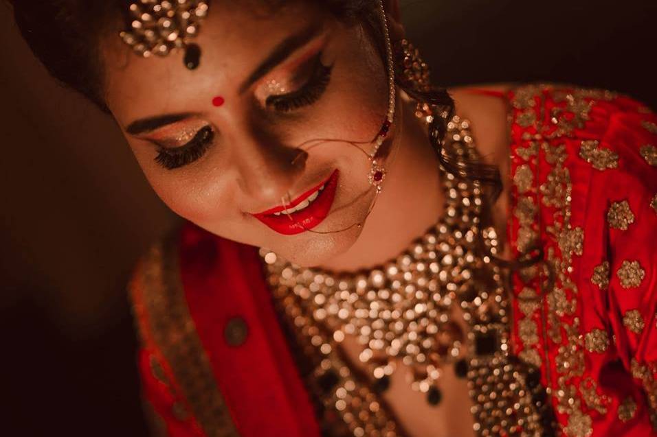 Bridal makeup