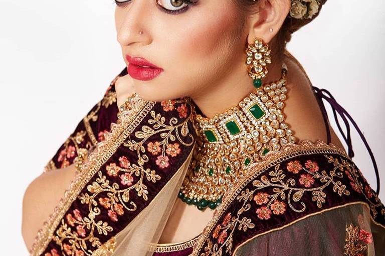 Bridal makeup