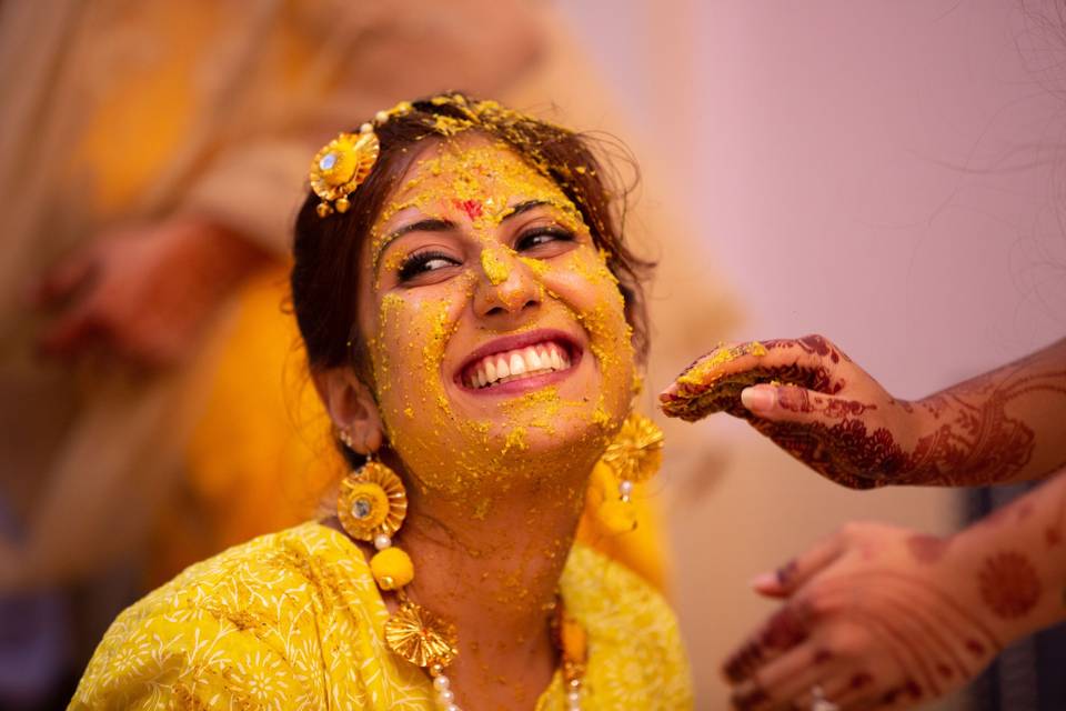 Haldi photography