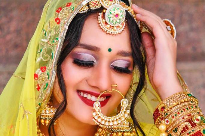 Bridal makeup