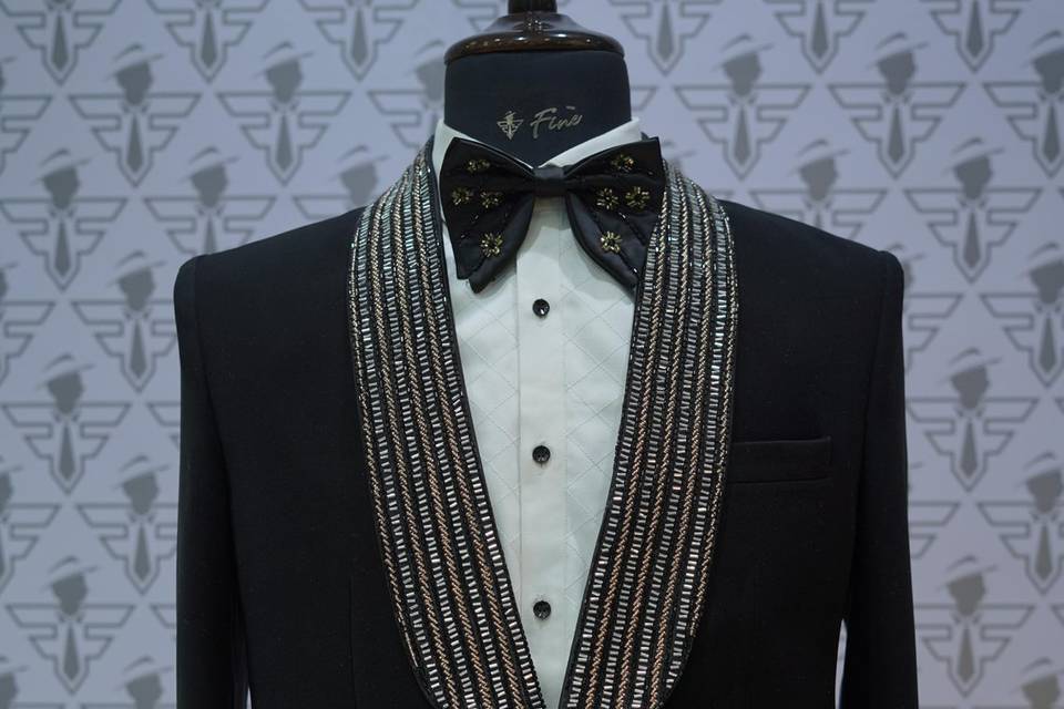 Tuxedo mirror work