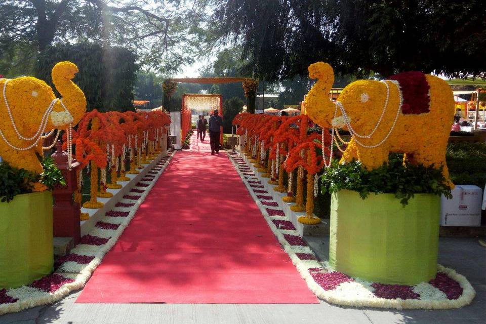 Entrance decor