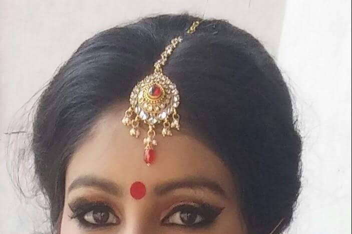 South Indian makeup