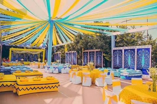 Haldi decor