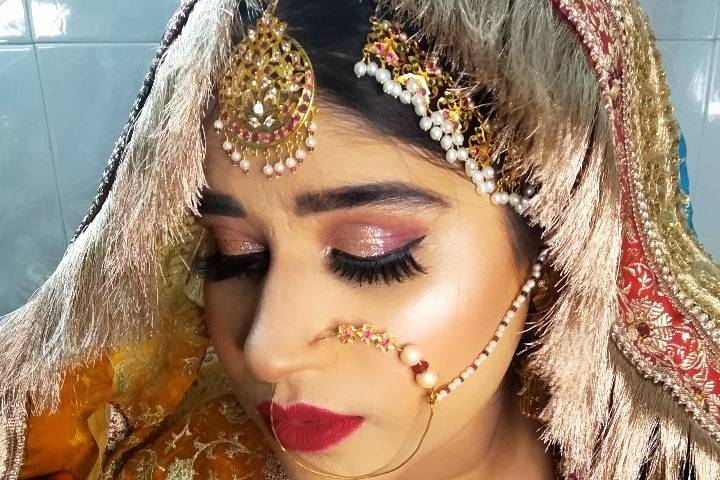 Basic bridal makeup