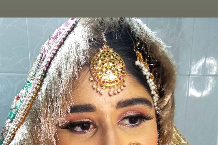 Basic bridal makeup