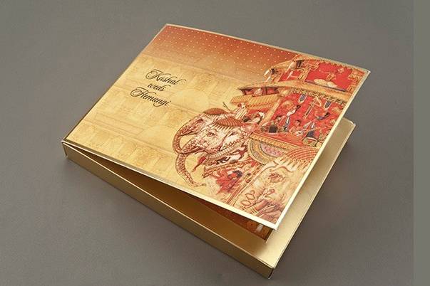 Indian Wedding Invitation Card