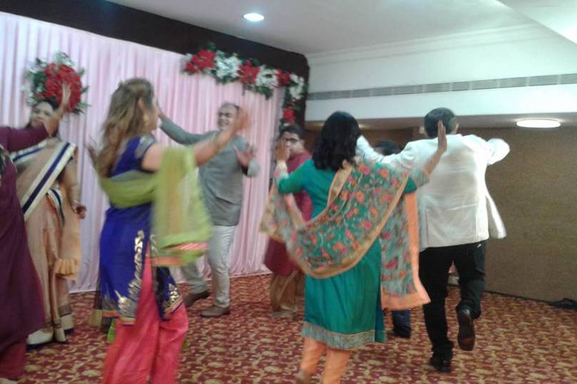 Sangeet choreography