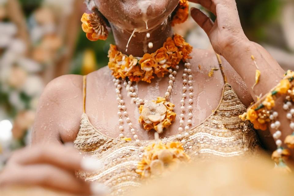 Haldi photoshoot