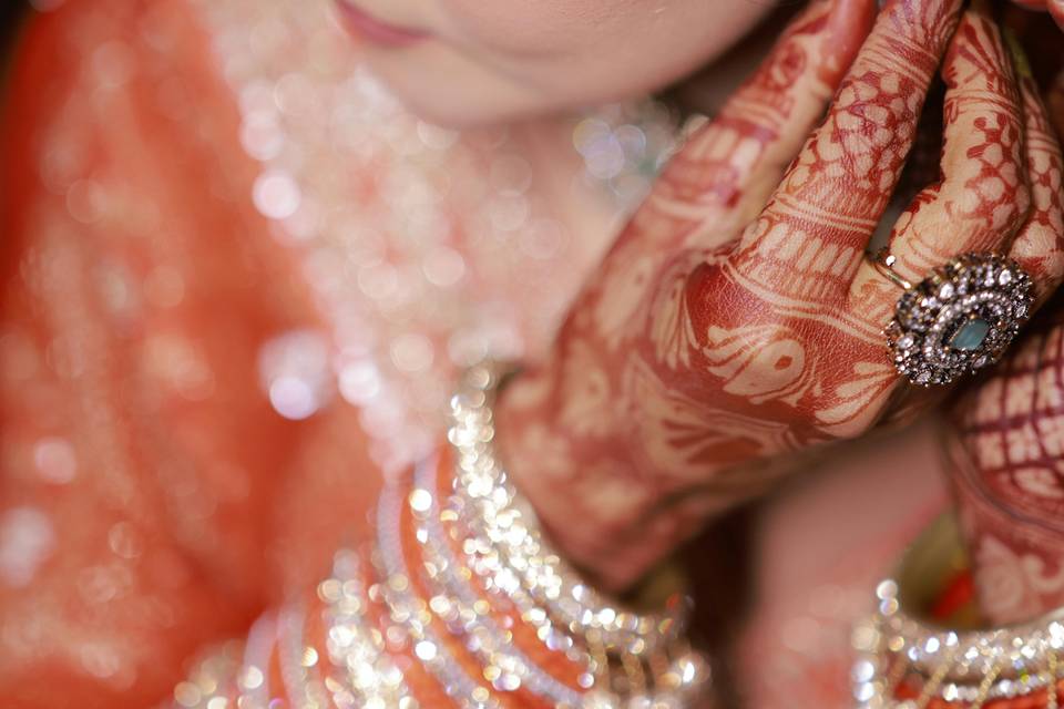 Bridal makeup