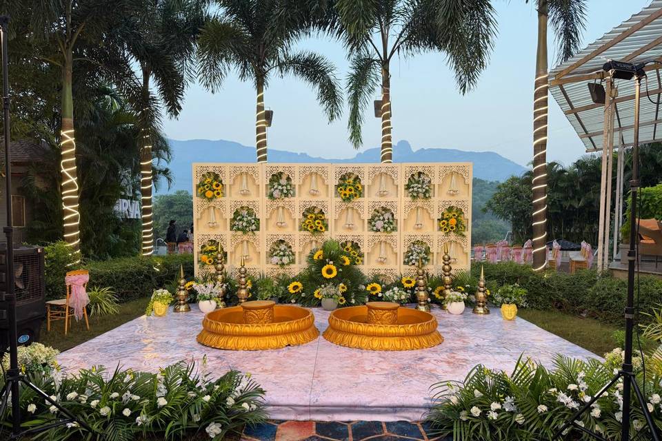 Haldi decor