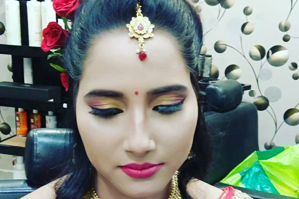 Bridal makeup