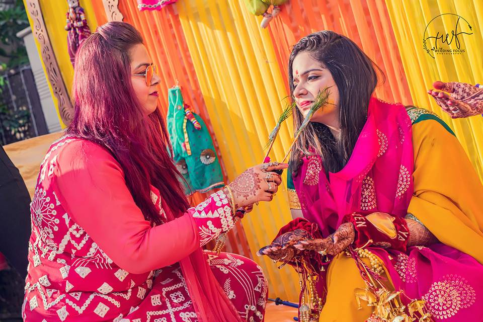 Bride Haldi Ceremony