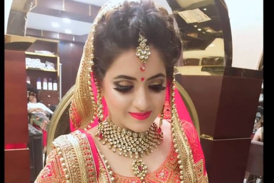 Bridal makeup