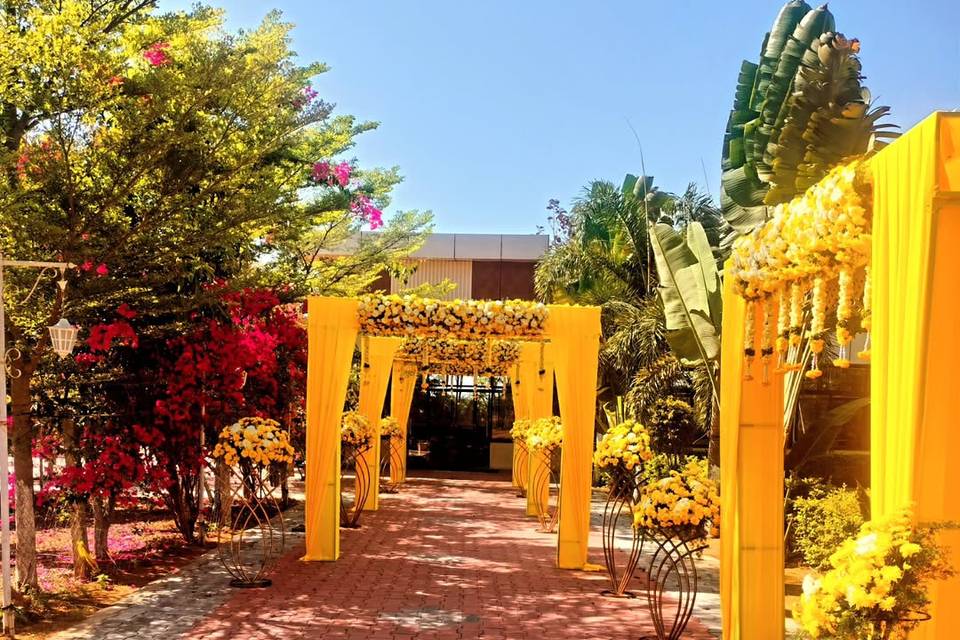 Haldi decor