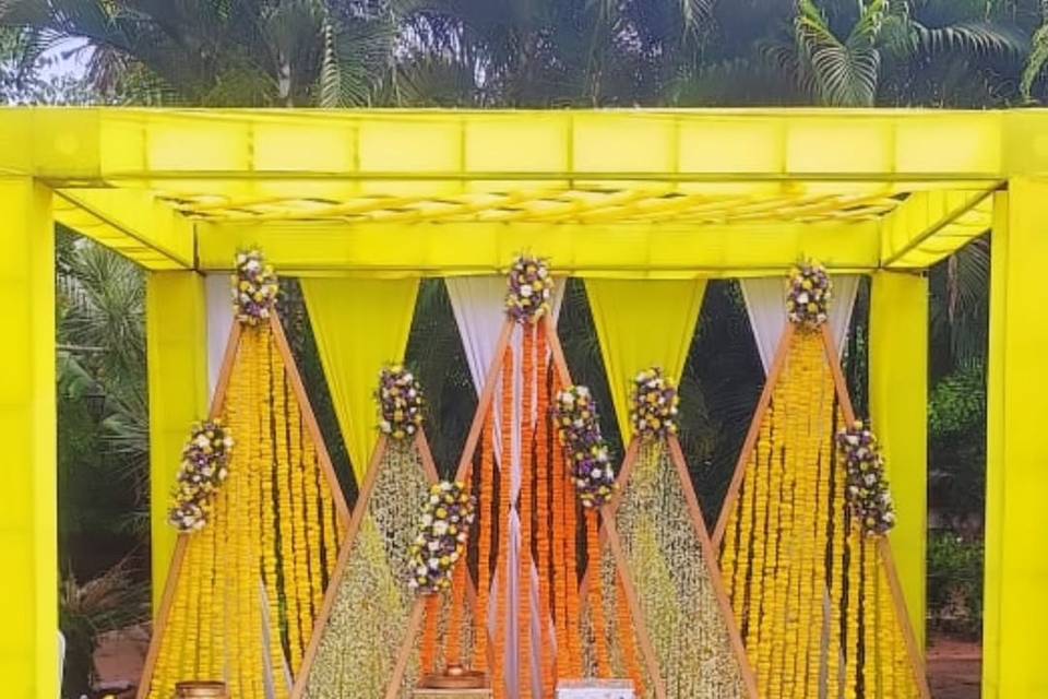 Haldi decor